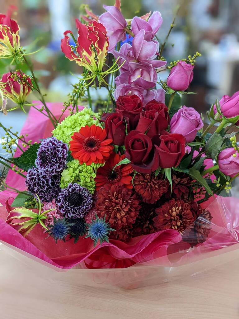 卒業式の花4