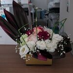 今月のフラワーアレンジ講座