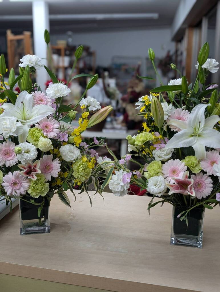 御供アレンジフラワー