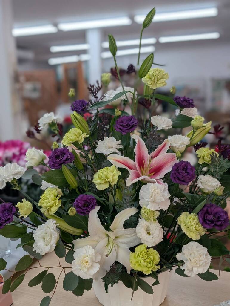 御供アレンジフラワー