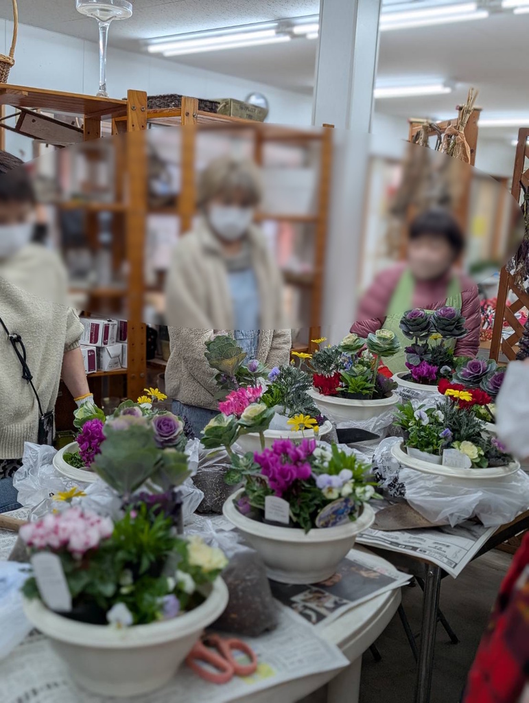 迎春寄せ植え講座第5弾2