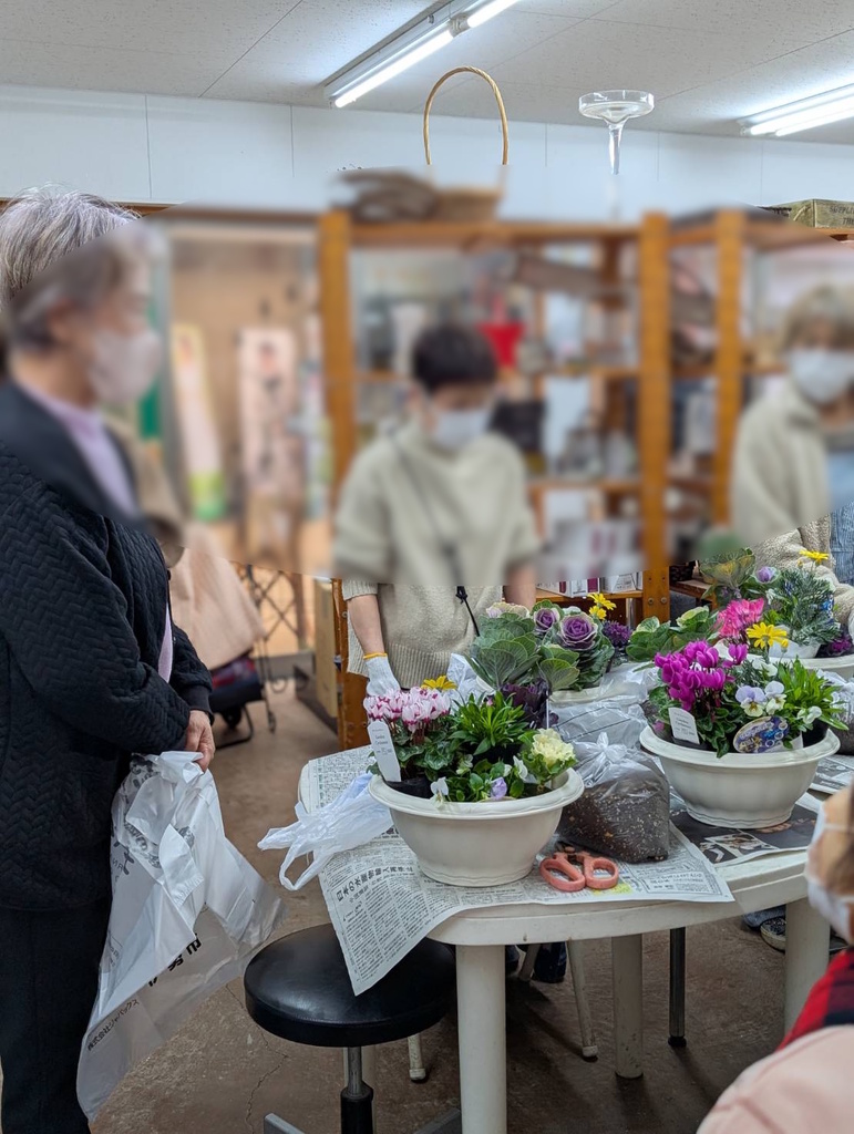 迎春寄せ植え講座第5弾3