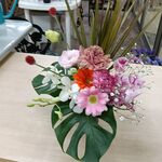 アレンジフラワー講座　皆様の作品